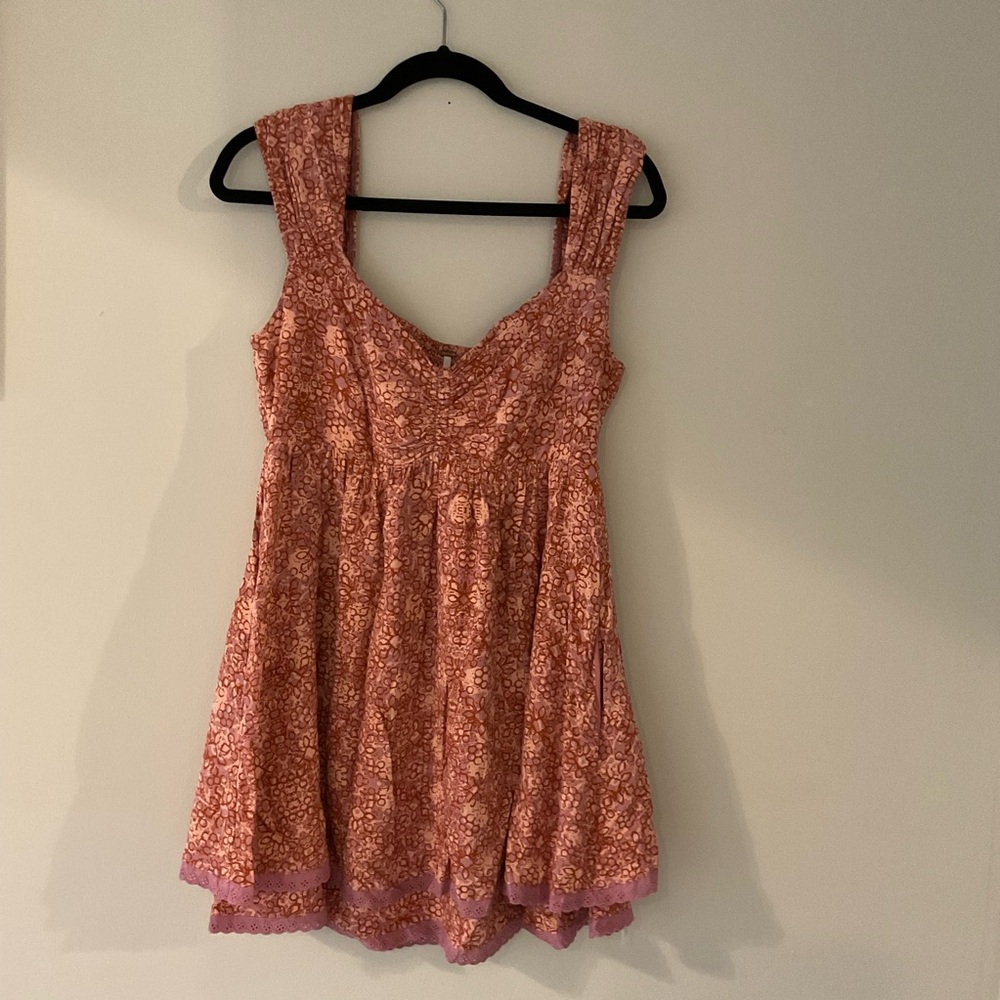 Free People Tabitha Mini Dress Petal Combo - Picture 4 of 8